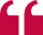 Red quotation mark on a black background.